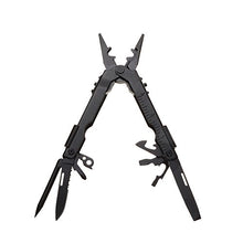 Lanker Multitool pinza, multifunzionale, set di utensili, in acciaio INOX, ideale per DIY/attività all' aperto/auto bicicletta riparazione KM02