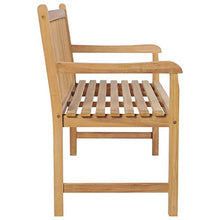 Tidyard Panca da Giardino 3 Posti in Legno Massello di Teak con Braccioli 175x60x90 cm,Panca con Braccioli,Panca da Esterno in Legno,Panca in Legno,Divano da Giardino per Esterno in Legno