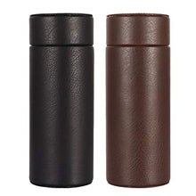 Humidars Cigar Humidor - Viaggio in Pelle Humidor Cigar Box Legno di Cedro Portatile portasigari Jar W/umidificatore igrometro Humidor Box Fit 5 sigari mantenerlo Fresco .Scatola di immagazzinaggio