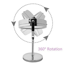 Specchio per Il Trucco Illuminato, Specchio cosmetico ingranditore 10X con 18 luci a LED, Specchio cosmetico con Luce LED Naturale Morbida a Pulsante on/off