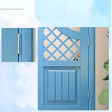 GDMING Puertas Batientes con Persianas, Puertas De Cafe, Madera Cerca Puerta De Partición Bisagras Incluidas Auto Cerrado Retro Puerta del salón para Bar Taberna Entrada, Personalizable