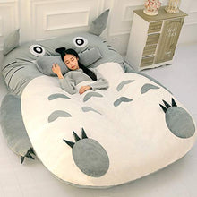 Engpai My Neighbor Totoro Lazy Bed Sofa Tatami Materasso My Neighbor Totoro Più Spesso Letto Cartone Animato Balcone Divano Camera Letto Tempo Libero Letto Letto Singolo 2 mx1,3 m
