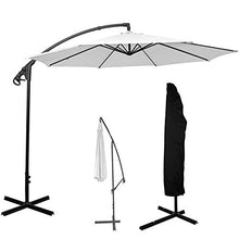 Borlai Copertura per Ombrellone Grande Ombrellone a Sbalzo Ombrello Copertura Impermeabile da Giardino Custodia per Mobili da Giardino Grande Copertura per Ombrellone 265 X 50-70 Cm