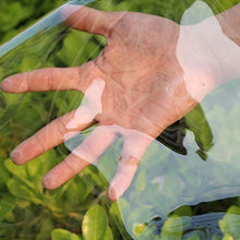 GDMING Trasparente Telo Impermeabile Esterno, Telone con Occhielli E Cerniera Lampo，All'aperto Multifunzione Copertura di Protezione per Terrazza Balcone Giardino Mobilia, 30 Dimensioni