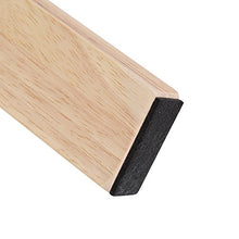 SKIESOAR - Sgabello rotondo, in legno curvato, antiscivolo, impilabile, con 4 gambe, 45,5 x 30 cm Blu