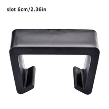 5 clip per mobili in vimini, per divani e divani in vimini, per esterni, patio, giardino, vimini, rattan