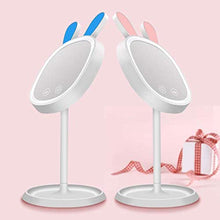 AJH Home Specchio da toeletta Specchio da Trucco Specchio da Trucco Specchi da Barba da Parete per Bagno Specchi da Barba Illuminati a LED Ingrandimento 10X Decorare per