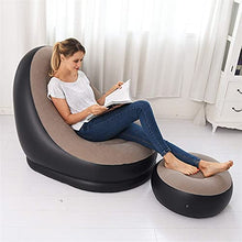 Comodo divano pigro WSZMD Semplice 2 set portatile pigro divano gonfiabile divano all'aperto Beach Bed Gonfiabile Bed Gonfiabile Arredamento da giardino Sofas da giardino, divano ... Comodo divano pig