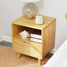 XiuHUa Comodino in Legno massello Nordic Simple Modern Mini Child Storage Locker Camera Semplice Pine Side Cabinet Mobili da Camera da Letto