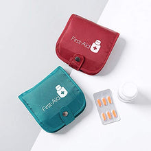 Portapillole da viaggio – 6 scomparti in medicina – un porta pillole quotidiano in vitamina per bagagli o borsa.
