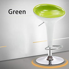 ZHJING Seggiola da Bar Sgabelli da Bar Caffetteria Sgabello da Bar Sgabello da Bar Regolabile Altezza Regolabile Balcone (Color : Green)