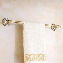 ZLININ Y-Longhair Mensole Bagno Bar Bar Rack Appendiabiti Rame Singola Barra Epoca 60cm Mensole Bagno