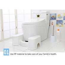 Montare lo sgabello del water, lo sgabello per WC per la stitichezza, il design spesso e staccabile, lo sgabello per WC per adulti bambini, lo sgabello per pozzetto accovacciato, lo sgabello a gradi