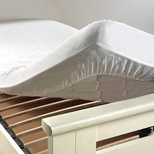 Douceur D'Intérieur - 1047111, Coprimaterasso , 140 X 190 Cm , Protege Matelas Eponge Aa , Spugna Peva Anti Acaro , Bianco