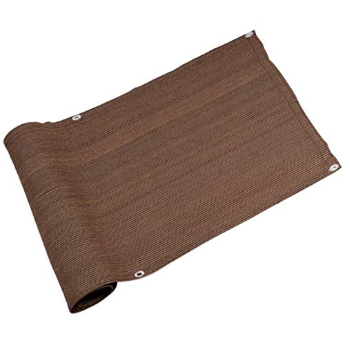 LH-RUG Paravento per Recinzione,Parasole per Balcone,Tessuto per Parabrezza da Cortile,Protezione UV Resistente alle intemperie,Fascette per Cavi Incluse (59.1