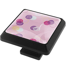 Puntini colorati 3 PCS Pomelli per Porta, Pomolo per Mobile, Pomelli per Mobili con Viti, Maniglia per Armadietto, Pomelli per Porta, Pomelli per Cassetti per Porta, Armadio, Cassetto e Credenza