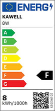 KAWELL 12W Creativo Moderno Applique da Parete LED Lampada da Parete Impermeabile IP65 Alluminio Lampada da Muro Interno Esterno per Camera da Letto Bagno Portico Corridoio Scale Soggiorno, Nero 3000K