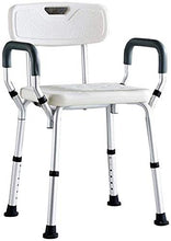 Sgabello per Doccia Sgabello da doccia Sedia da doccia Sgabello doccia, donna incinta Sedia doccia antiscivolo, anziani sedia da bagno con bracciolo e schienale, 6 altezza regolabile doccia sedia docc
