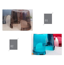 MGMDIAN Sgabello da Bagno Antiscivolo - Sgabello per Bambini Sgabello Basso Sgabello da Bagno in plastica - Sgabello da Bagno per Bambini Anziano Accessori da Bagno (Color : Blue)