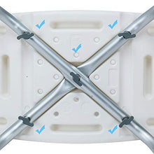Sgabelli Doccia Altezza di Regolazione Bagno Doccia Sedia Sgabello Sedile per Disabilità/Anziani/Donne in Gravidanza Carico statico Massimo 100 kg,Bianca