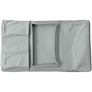 THEE Bracciolo Portaoggetti da Appendere Sedia da Scrivania Divano Slipcovers TV Telecomando Controller Supporto Borsa Organizer da Tavolo Grigio