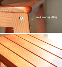Sgabelli da bar Sedia da pranzo Poltrone Gradini pieghevoli Sgabello con scala in legno massello Sgabelli multifunzionali per gradini Divano e corridoio Cambiare scarpe Sgabello pieghevole con 2