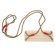Altalena in Legno da Appendere per Esterni, Giardino Interno, Giardino, Altalena per Bambini