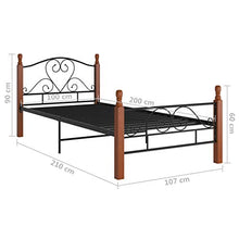 SKM Giroletto Nero in Metallo 100x200 cm (17.7kg) Nero-4933