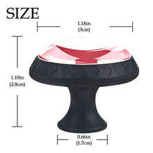 bandiera britannica 4 PCS Pomelli per Porta, Pomolo per Mobile, Pomelli per Mobili con Viti, Maniglia per Armadietto, Pomelli per Porta, Pomelli per Cassetti per Porta, Armadio, Cassetto e Credenza