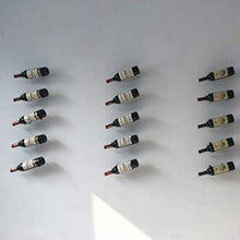 USMEI Portabottiglie per Vino da Parete - Portabottiglie per Vino Rosso, Portabottiglie per Vino da Appendere in Metallo Portabottiglie per Vino da Appendere in Metallo in Ferro per Riporre.