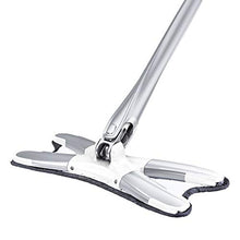 SSAYY Mop Mop per Uso Domestico Detergente per Pavimenti Lungo Manico in Acciaio Inossidabile Panno in Microfibra Panno Piatti Mop 360 Rotante Wring Cucina Domestica Mop
