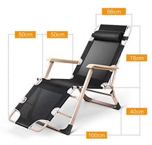 HongTeng Divani Pieghevole Sedia reclinabile Pigro Divano Letto Nap Ufficio all'aperto Semplice e Confortevole Sedia Grigio Regolabile Multi Stile 178 × 66 × 40 cm (Size : D)