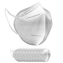 Mascherine FFP2 Certificate CE, Mascherina KN95 FFP2 Sicura Bianca, Maschera FFP2, BFE ≥ 95%, Mask FFP2 10 Pezzi, Mascherine FFP2, Morbide per Ragazzi e Adulti, Conforme a EN 149:2001+A1:2009
