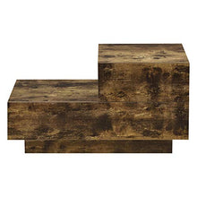 [en.casa] Comodino da Notte a 2 Cassetti 38 x 70 x 35 cm Cassettiera e Portaoggetti Mobile da Divano/Letto Posizione a Destra - Effetto Noce