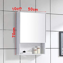 Mirror Cabinets Specchio per Mobile da Bagno per Bagno, Mobile da Bagno Moderno e Minimalista in Alluminio Spaziale, lavabo per lavabo, lavabo, lavabo, Vanity, Specchio