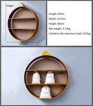 Mensola Di Design Per Decorazioni Da Parete Mensola A Muro Con Barra Tonda A 3 Livelli Utilizzata Per Scaffale / Portabottiglie / Scaffale Per Libri / Decorazioni Sospese Cornice |聽Stile Loft Retr貌 E
