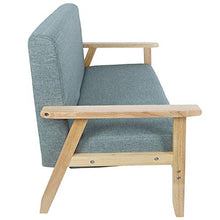 Estink - Divano a 2 posti, in tessuto, divano a 2 posti, per camera da letto, soggiorno, ufficio, giardino, cortile, 61 x 113,6 x 73,5 cm