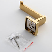 CASEWIND Porta rotolo acciaio inox oro, porta rotolo cucina a parete, porta carta igienica lucido con foratura accessori bagno