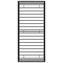 FAMIROSA Giroletto Nero in Metallo 90x200 cm-4785