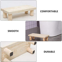 WINOMO Bambini Sgabello di Legno WC Potty Training Bagno Cucina Sgabello Comodino Sgabello Passo per I Bambini Adulti