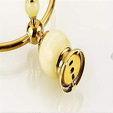 PYROJEWEL Mensole Bagno Bar Bar Rack Appendiabiti Bagno Ciondolo Hardware di Rame di Alta qualità Anello di Rame in Oro Giada mensola da Bagno