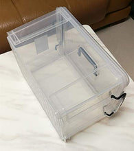 Benbroo, kit di pronto soccorso per la casa multifunzione, contenitore per medicine e medicine, organizer per la casa 8 l trasparente.