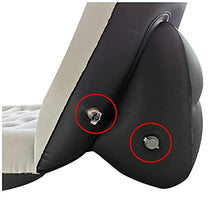 Eantpure Materassino Gonfiabile da Campeggio Cuscino umidificatore per Esterni Letto Gonfiabile Automatico Cuscino per Dormire Portatile-Beige (Deve Essere gonfiato)