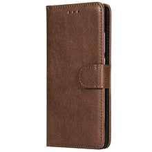 Bear Village Cover Huawei P9, Custodia Premium Flip Custodia per Huawei P9, Custodia con Porta Carte e Chiusura Magnetica, Marrone