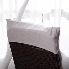 Yxxc Mobili in Rattan Cuscino per Sedia Lettino Cuscino per Patio, Cuscino per Sedia da Giardino Cuscino, Poltrona Sedia a Dondolo Cuscino per Sedia/Schienale Antiscivolo, 1