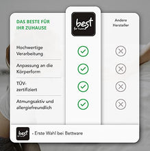 4myBaby GmbH Best for Home Easy Active - Materasso per lettino per bambini, traspirante, 15 misure, privo di sostanze nocive, certificato TÜV, 100% jersey fine e morbido, rivestimento lavabile