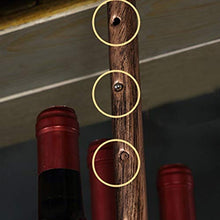 GJSN Portabocchiaia, in Ferro Battuto Doppio Nero Bronzo Bronzo Vetro in Bronzo Può Posizionare il Braccio Telescopico Facile da Installare / 24 Bottiglie Di Vino, 21 Tazze; 100 Cm: 30 Bottiglie Di V