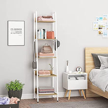 WOLTU TSR58ws Comodino Bianco con Cassetto Comodini da Notte Organizzatore da Letto in Legno
