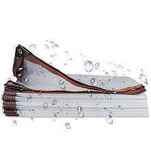 tendone da esterno impermeabile, 120 G / M² Telo Trasparente Resistente All'acqua Con Bordo Di Rinforzo E Occhielli Incorporati, Isolamento Vegetale, Tampone Contro L'umidità, Capanno(Size:2×3m/6×9ft)