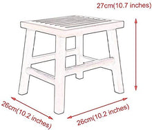 Mobili per Sala da Pranzo Sgabello per Uso Domestico Sgabello per Bambini in Mogano Sgabello Piccolo in Legno Poggiapiedi per Bambini Sgabello da Bagno in Legno Sgabello Antiscivolo Panca in legn